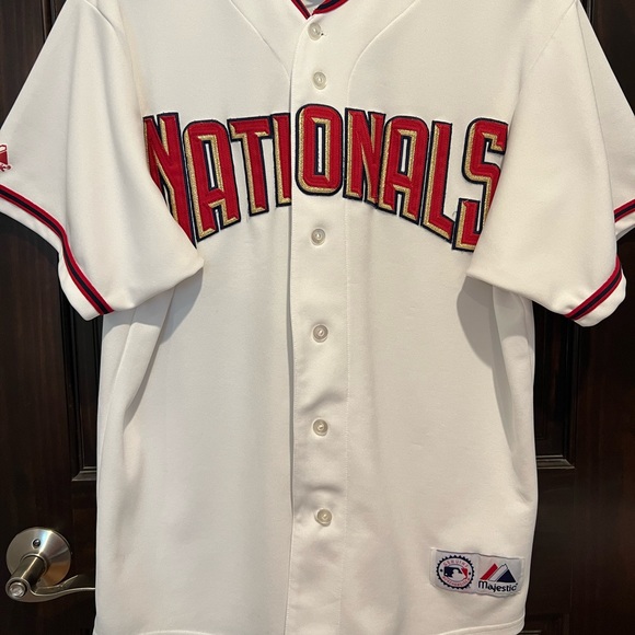 nationals baseball Other - Nationals polyester Large baseball jersey